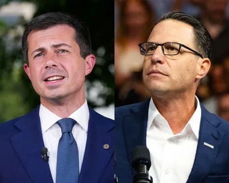 Josh Shapiro along with Pete Buttigieg Respond to Claims from the Vice President’s Memoir